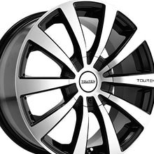 TOUREN TR3 15X7 4-100/4-114.3 72.62 Hub 40 Offset Black Wheel Rim