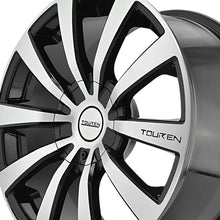 TOUREN TR3 17X7 5-110/5-115 72.62 Hub 40 Offset Black Wheel Rim