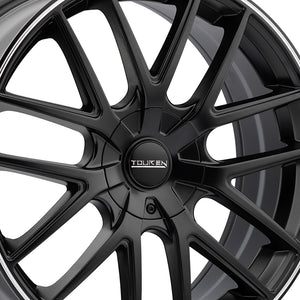 TOUREN TR60 20X8.5 5-110/5-115 72.62 Hub 40 Offset Black Wheel Rim