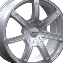 TOUREN TR65 20X8.5 5-108/5-114.3 72.62 Hub 35 Offset Silver Wheel Rim