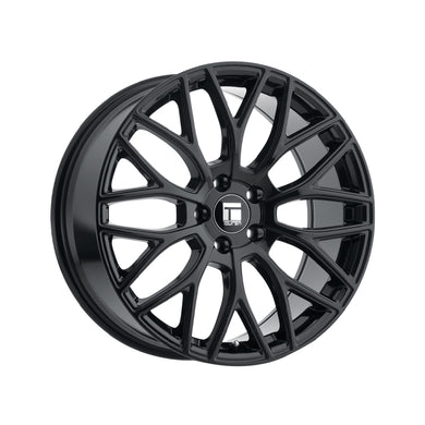 TOUREN TR76 20X8.5 5-112 66.56 Hub 35 Offset Black Wheel Rim
