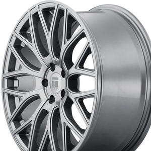 TOUREN TR76 20X8.5 5-108 63.5 Hub 35 Offset Gray Wheel Rim