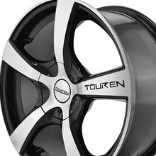 TOUREN TR9 17X7 5-110/5-115 72.62 Hub 42 Offset Black Wheel Rim