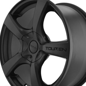 TOUREN TR9 17X7 5-127 71.5 Hub 42 Offset Black Wheel Rim