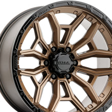 Ultra 126BZ Warmonger 6 20X9 6X5.50 106.1 Hub +18 Offset Bronze Wheel Rim