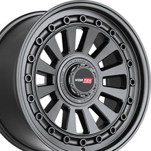 Vortek VRD-702 Matte Black 18X9 5x127/5x139.7 78.1 Hub -12 Offset Black Wheel Rim