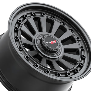 Vortek VRD-702 Matte Black 20X9.5 5x127/5x139.7 78.1 Hub 0 Offset Black Wheel Rim