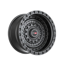 Vortek VRD-703 Matte Black 17X9 6x135/6x139.7 106.1 Hub 12 Offset Black Wheel Rim