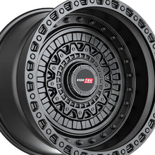 Vortek VRD-703 Matte Black 17X9 6x135/6x139.7 106.1 Hub 12 Offset Black Wheel Rim