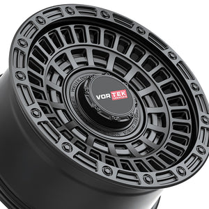Vortek VRD-705 Matte Black 20X9.5 5x139.7/5x150 110.3 Hub 12 Offset Black Wheel Rim