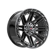 Vortek VRP-501 Gloss Black 20X10 5x127/5x139.7 78.1 Hub -18 Offset Black Wheel Rim