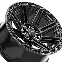 Vortek VRP-501 Gloss Black 20X10 5x127/5x139.7 78.1 Hub -18 Offset Black Wheel Rim