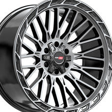 Vortek VRP-502 Black Diamond Cut With Dark Tint 20X10 6x135/6x139.7 106.1 Hub -18 Offset Black Wheel Rim