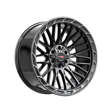 Vortek VRP-502 Gloss Black Center & Diamond Cut Ring With Dark Tint 20X9 6x135/6x139.7 106.1 Hub 18 Offset Black Wheel Rim