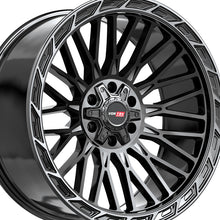 Vortek VRP-502 Gloss Black Center & Diamond Cut Ring With Dark Tint 20X10 6x135/6x139.7 106.1 Hub -18 Offset Black Wheel Rim