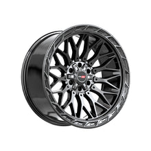Vortek VRP-503 Gloss Black 22X10 5x127/5x139.7 78.1 Hub -18 Offset Black Wheel Rim