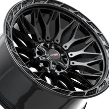 Vortek VRP-503 Gloss Black 20X10 6x135/6x139.7 106.1 Hub -18 Offset Black Wheel Rim