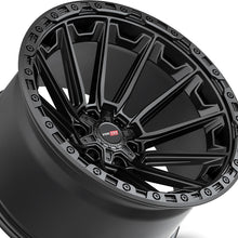 Vortek VRT-601 Matte Black 20X9 6x135/6x139.7 106.1 Hub 18 Offset Black Wheel Rim