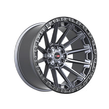 Vortek VRT-601 Matte Titanium With Black Bead Ring 20X9 6x135/6x139.7 106.1 Hub 18 Offset Titanium, Black Wheel Rim