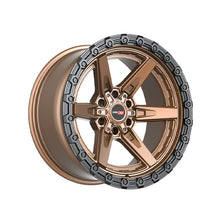 Vortek VRT-602 Matte Bronze With Black Bead Ring 17X9 6x135/6x139.7 106.1 Hub -12 Offset Bronze, Black Wheel Rim