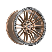 Vortek VRT-604 Matte Bronze With Black Bead Ring 18X9 6x135/6x139.7 106.1 Hub -12 Offset Bronze, Black Wheel Rim