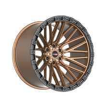 Vortek VRT-608 Matte Bronze With Black Bead Ring 20X10 5x127/5x139.7 78.1 Hub -24 Offset Bronze, Black Wheel Rim