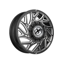 XF Dually XF-229 Dually Gloss Black & Milled 22X8.25 8x165.1 121.3 Hub 110 Offset Black Wheel Rim