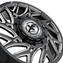 XF Dually XF-229 Dually Gloss Black & Milled 22X8.25 8x165.1 121.3 Hub 110 Offset Black Wheel Rim
