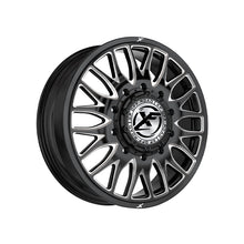 XF Dually XF-240 Dually Gloss Black & Milled 22X8.25 8x210 154.3 Hub 110 Offset Black Wheel Rim