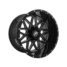 XF Off-Road XF-211 Gloss Black & Milled 20X9 5x139.7/5x150 110.3 Hub 0 Offset Black Wheel Rim
