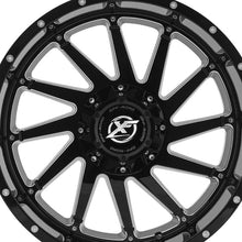 XF Off-Road XF-216 Gloss Black & Milled 20X10 6x135/6x139.7 106.4 Hub -12 Offset Black Wheel Rim
