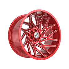 XF Off-Road XF-229 Anodized Red & Milled 22X10 5x127/5x139.7 78.1 Hub -18 Offset Red Wheel Rim