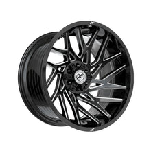 XF Off-Road XF-229 Gloss Black & Milled 20X9 6x135/6x139.7 106.4 Hub 0 Offset Black Wheel Rim