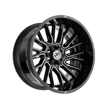 XF Off-Road XF-230 Gloss Black & Machined 20X10 6x135/6x139.7 106.4 Hub -12 Offset Black Wheel Rim