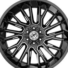 XF Off-Road XF-230 Gloss Black & Machined 20X10 6x135/6x139.7 106.4 Hub -12 Offset Black Wheel Rim
