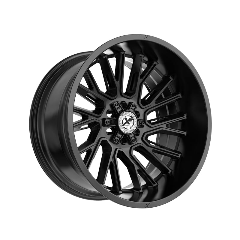 XF Off-Road XF-230 Satin Black 20X10 8x165.1/8x170 125.2 Hub -12 Offset Black, Bronze Wheel Rim
