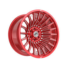 XF Off-Road XF-231 Anodized Red & Milled 22X12 6x135/6x139.7 106.4 Hub -44 Offset Red Wheel Rim