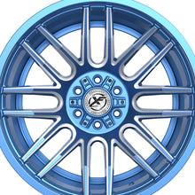 XF Off-Road XF-232 Anodized Blue & Milled 26X14 5x127/5x139.7 78.1 Hub -76 Offset Blue Wheel Rim
