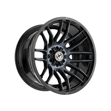XF Off-Road XF-232 Gloss Black & Machined Titanium Double Dark Tint 20X10 8x165.1/8x170 125.2 Hub -12 Offset Black Wheel Rim