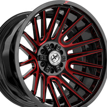 XF Off-Road XF-234 Gloss Black & Red Machined 17X9 6x135/6x139.7 106.4 Hub 0 Offset Black, Red Wheel Rim