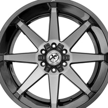 XF Off-Road XF-236 Gloss Black & Brushed Double Dark Tint 20X9 6x135/6x139.7 106.4 Hub 0 Offset Black Wheel Rim