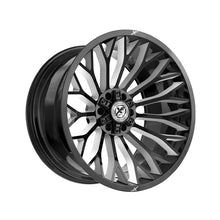 XF Off-Road XF-237 Gloss Black & Milled 24X12 6x135/6x139.7 106.4 Hub -44 Offset Black Wheel Rim