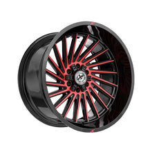 XF Off-Road XF-239 Gloss Black & Red Machined 20X9 6x135/6x139.7 106.4 Hub 12 Offset Black, Red Wheel Rim