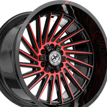 XF Off-Road XF-239 Gloss Black & Red Machined 20X9 6x135/6x139.7 106.4 Hub 12 Offset Black, Red Wheel Rim