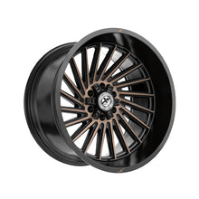 XF Off-Road XF-239 Satin Black & Bronze Machined Double Dark Tint 20X9 6x135/6x139.7 106.4 Hub 0 Offset Silver Wheel Rim