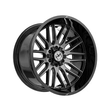 XF Off-Road XF-240 Gloss Black & Brushed Double Dark Tint 17X9 6x135/6x139.7 106.4 Hub 12 Offset Black Wheel Rim
