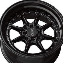 XXR 002 16X8 4-100 73.1 Hub +0 Offset Black Wheel Rim
