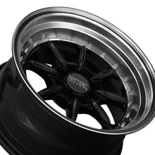 XXR 002 16X8 4-100 73.1 Hub +20 Offset Black / ML Wheel Rim