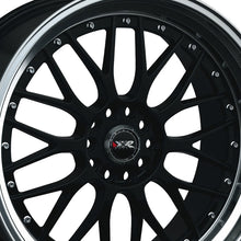 XXR 521 18X8.5 5-4.5 73.1 Hub +25 Offset Black / ML Wheel Rim