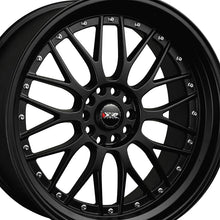 XXR 521 17X7 5-100 73.1 Hub +38 Offset Flat Black Wheel Rim